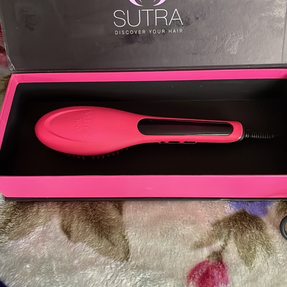 Sutra Beauty  Straightening Heat Pink Brushes Irons Ionic Technology Hair* - Picture 4 of 12